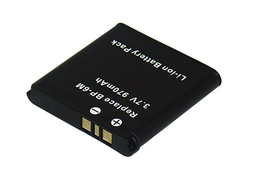 Recambio de batería del teléfono móvil NOKIA N73 