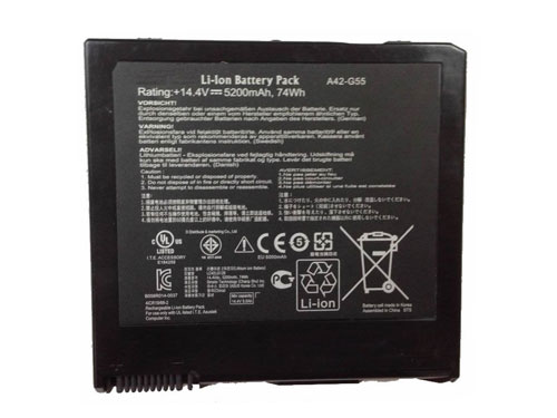 Recambio de Bateria de laptop ASUS A42-G55 