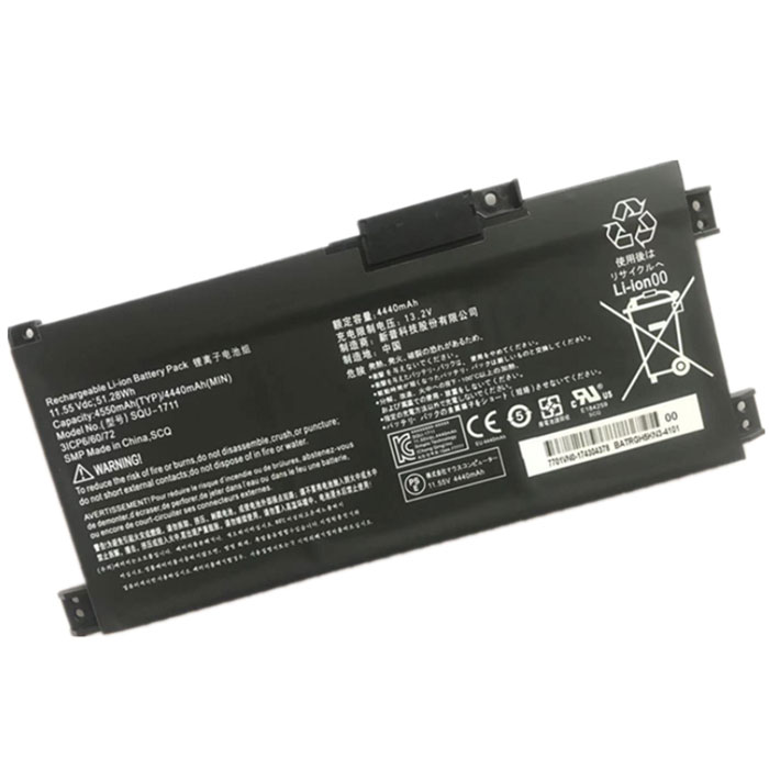 Recambio de Bateria de laptop HASEE 911S 