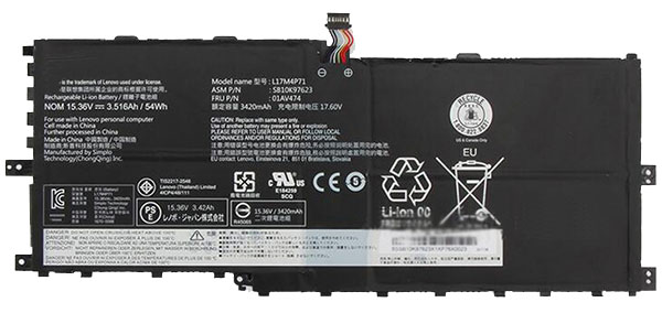 Recambio de Bateria de laptop LENOVO L17M4P71 